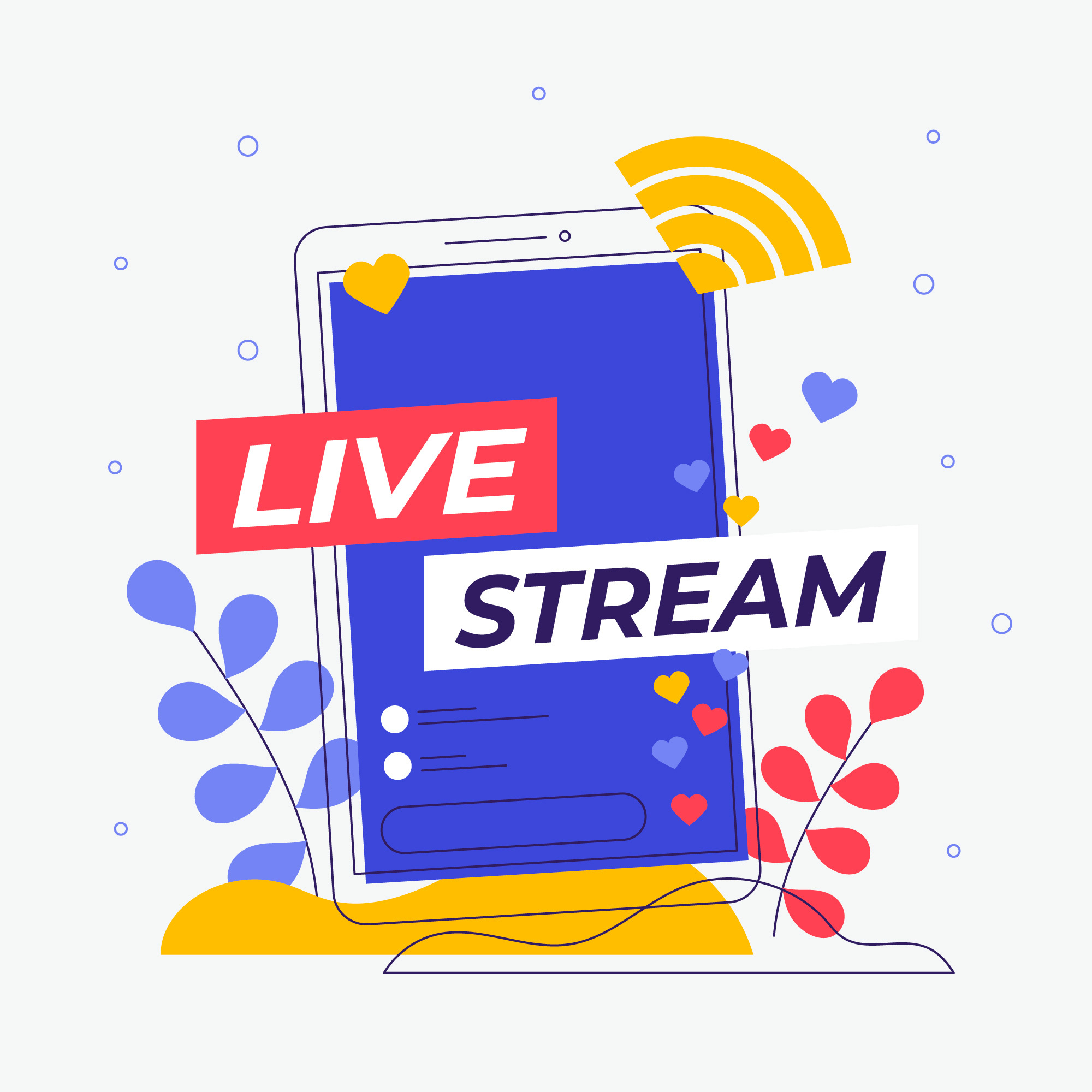 Live Stream Concept